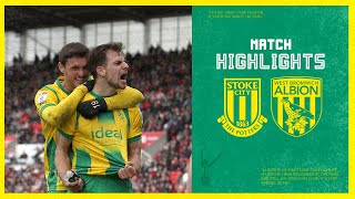 Match Highlights  Stoke City v West Bromwich Albion [upl. by Bois898]