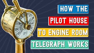 How the Pilot House to Engine Room Telegraph System Works onboard the steamer Belle of Louisville [upl. by Itnaihc]