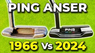 MOST ICONIC GOLF CLUB OF ALL TIME Old v New Ping Anser Putters Tested Retro Review [upl. by Nahij]