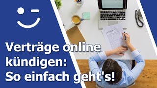 Verträge online kündigen So einfach geht’s [upl. by Claudell]