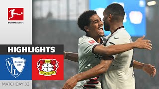 Unbeaten Run Continues  VfL Bochum  Bayer 04 Leverkusen 05  Highlights  MD33 Bundesliga 2324 [upl. by Quita]