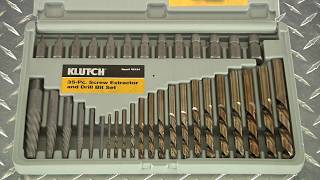 Klutch Screw Extractor and Drill Bit Set  35Pc [upl. by Acined]