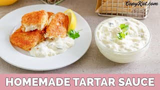 Homemade Sweet Tartar Sauce  Sweet Tartar Sauce  Tartar Sauce Recipe  How to Make Tartar Sauce [upl. by Nations]