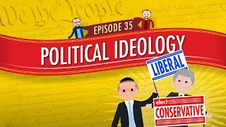 Political Ideology Crash Course Government and Politics 35 [upl. by Inaj]