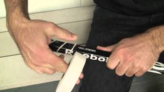 How To Tape a Hockey Stick Knob  Grip [upl. by Lebatsirc]