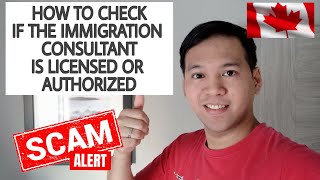 Paano malalaman kung ang Immigration Consultants ay Legit Fake Immigration Consultants sa Canada [upl. by Odeen]