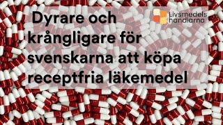 Dyrare och krångligare för svenskarna att köpa receptfria läkemedel [upl. by Shelburne]