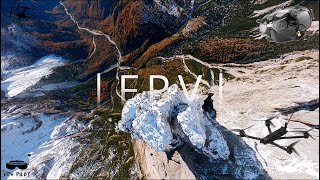 FPV Tra Camosci neve e dive an  Long range drone experience  GepRC Crocodile7 [upl. by Yesiad]