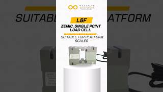 L6F Zemic Single Point Load Cell is an ideal solution platform scales loadcells weighingscale [upl. by Atinaj]