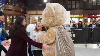 Barnardos  Guinness World Record  Hug a mascot [upl. by Anyrak]