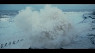 Massive Waves at Whitley Bay amp Tynemouth 4K [upl. by Nine]