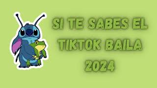 Si te sabes el TikTok baila versión 2024 [upl. by Sema65]