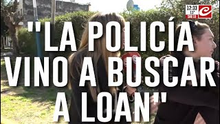 Habla la dueña de la casa allanada quotVinieron a buscar a Loanquot [upl. by Ettecul]