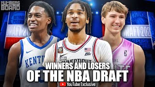 Winners and losers of the NBA Draft 👀  NOTB YouTube Exclusive [upl. by Gerome]