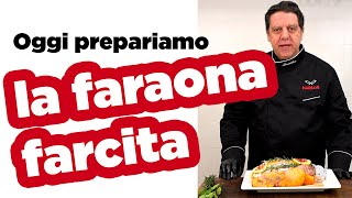 Come si prepara la faraona farcita al forno [upl. by Annoeik]