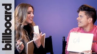 Lele Pons amp Rudy Mancuso Play How Well Do You Know Each Other  Billboard [upl. by Ul]