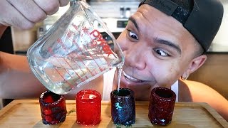 DIY WARHEAD SHOT GLASSES TASTE TEST [upl. by Nisse]