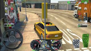 Taxi Sim Evolution  Driver in Taxi On City Road Being Crazy Episode GE9769 [upl. by Mathia]