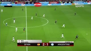 España vs Argentina 61 partido completo FULL HD 032718 [upl. by Swirsky442]