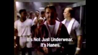 1987 Hanes Underwear Commercial With Mike Ditka [upl. by Francklin]