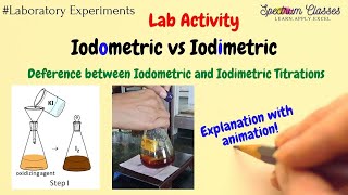 Iodometric vs Iodimetric Titrations Basics Redox Titration viva of Iodometric vs Iodimetric [upl. by Grantham]