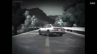 Initial D First Stage  Takumi Fujiwara vs Keisuke Takahashi First Encounter Inertia Drift scene [upl. by Mandal705]