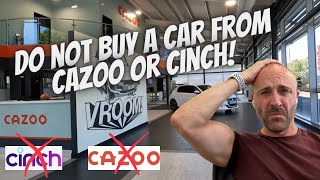 Do not buy a car from Cazoo or Cinch customer review  Buying a car for my son part 2 [upl. by Kiefer247]