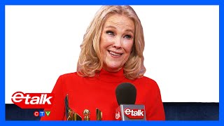 Catherine OHara reveals Tim Burton set her up with her husband  Etalk Interview [upl. by Oyr233]