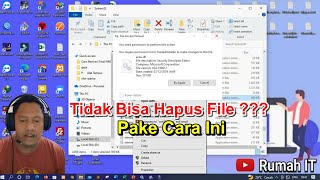 Mengubah Ownership TrustedInstaller ke User Lain di Windows [upl. by Casilde]