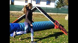 Agility training  lagotto romagnolo  24102021 [upl. by Dorrie891]