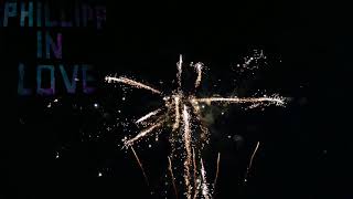 Das Abschluss Höhenfeuerwerk zum 50Bernburger Stadtund Rosenfest [upl. by Enirehtak341]