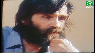 Charles Manson interview He explains his swastika [upl. by Blair]