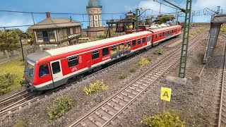 Modelleisenbahn Alterungen Wolbink Album Spur H0 Roco BR628 DB gealtert Weathering mit Graffiti Look [upl. by Adnaw401]