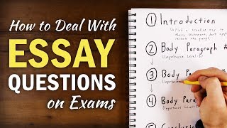 5 Rules for Answering ESSAY Questions on Exams [upl. by Eiryk6]