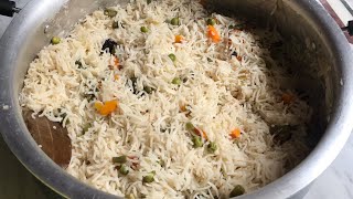 Vegetable pulao recipe  simple veg pulao recipe [upl. by Dremann938]