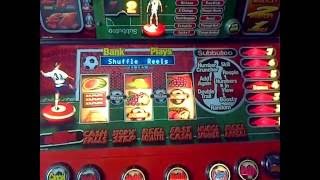 Subbuteo fruit machine game play quotEat My Goalquot [upl. by Novyak841]