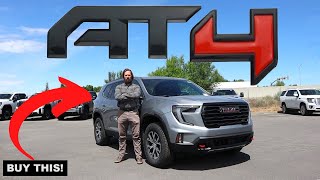 2024 GMC Acadia AT4 This Is The Acadia To Buy [upl. by Solange]