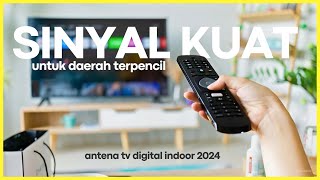 BARU 10 Rekomendasi ANTENA TV DIGITAL INDOOR TERBAIK 2024 – Untuk Daerah Terpencil Susah Sinyal [upl. by Persis658]