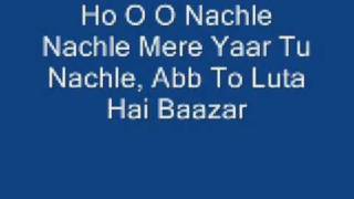 aaja nachle lyrics [upl. by Bryna]