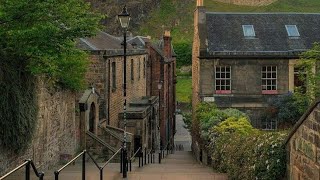 Edinburgh Scotland Walking Tour 4K 60FPS HDR [upl. by Emlynne]