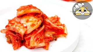 Simple Kimchi Recipe 막김치 [upl. by Ardnovahs152]