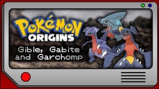 Pokemon Origins  Gible Gabite and Garchomp [upl. by Znieh]