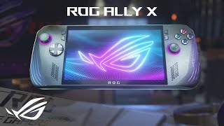 ROG Ally X  playALLYourgames  ROG [upl. by Eanal]