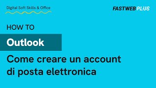 Come creare un account di posta elettronica  FASTWEB PLUS [upl. by Latini]