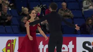 Lilah FEAR  Lewis GIBSON FS Finlandia Trophy 20172018 [upl. by Adnohsirk]