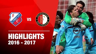 ONTSNAPPING in minuut 909  Highlights FC Utrecht  Feyenoord  Eredivisie 20162017 [upl. by Leirraj]