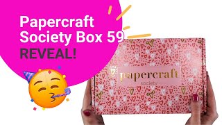 UNBOXING Papercraft Society Box 53 REVEALED [upl. by Alisander]