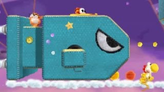 Poochy amp Yoshis Woolly World  100 Walkthrough World 3 [upl. by Gerk]