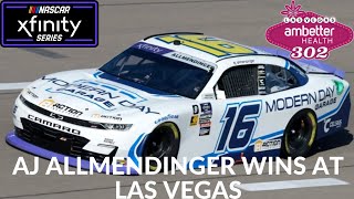 AJ Allmendinger Wins At Las Vegas [upl. by Treboh]