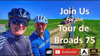 Tour de Broads 75 mile  Join us for the TDB 75 in the baking sunshine [upl. by Angadresma]